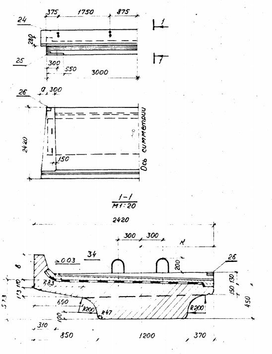 Балка ребристая БП60-М1 Серия 3.501.1-146