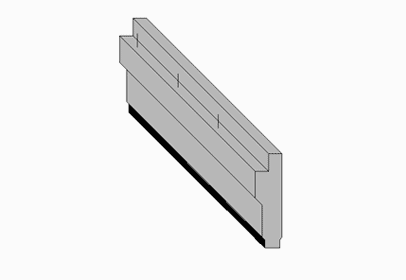 Блок шкафной стенки Ш2-C Серия 3.503.1-95 выпуск 2-1