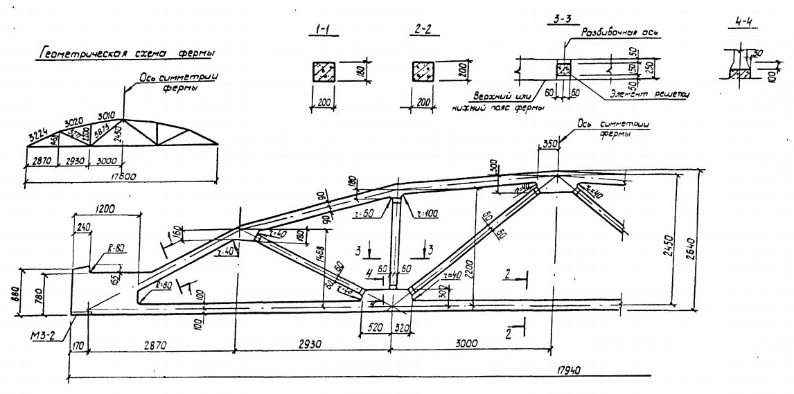 Ферма 2ФС18-5/6АIIIвВ-а Серия ПК 01-129/78