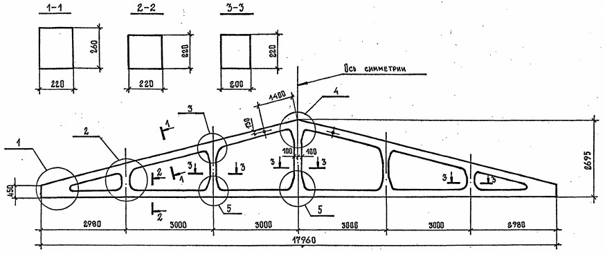 Ферма 1ФТ18-1АIV Серия 1.063.1-4