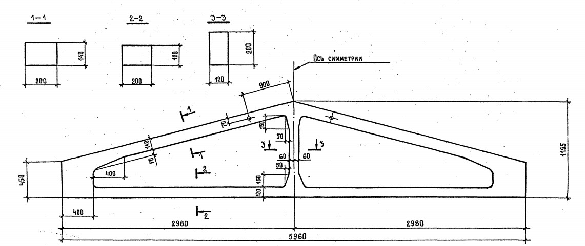 Ферма 1ФТ6-6АIII Серия 1.063.1-4