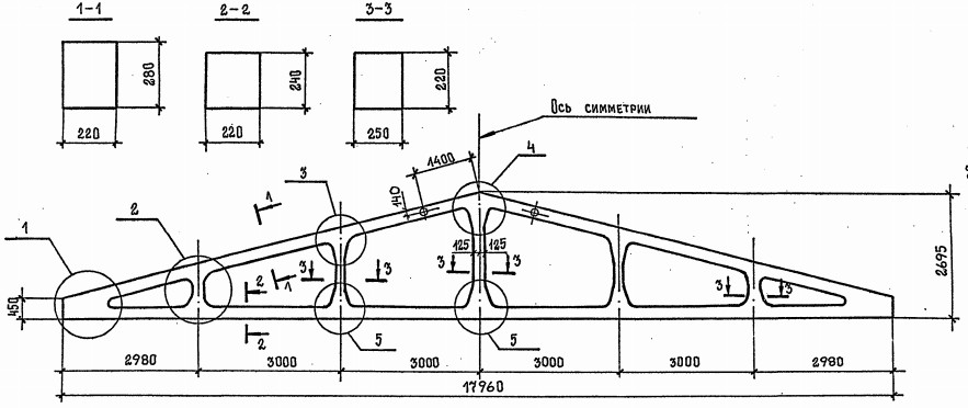 Ферма 2ФТ18-5АIV Серия 1.063.1-4