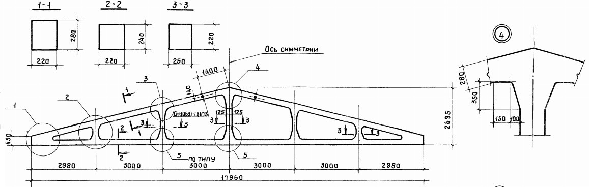 Ферма 2ФТ18-6АIVтн Серия 1.063.1-1