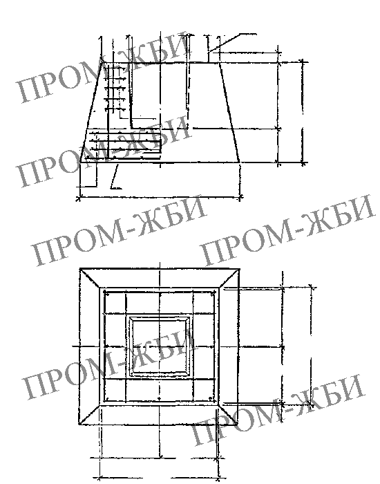 стаканный фундамент