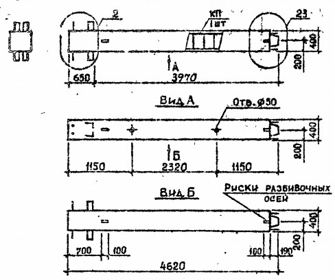 Колонна 1КВ 48.46-7-с Серия 1.020.1-2с/89