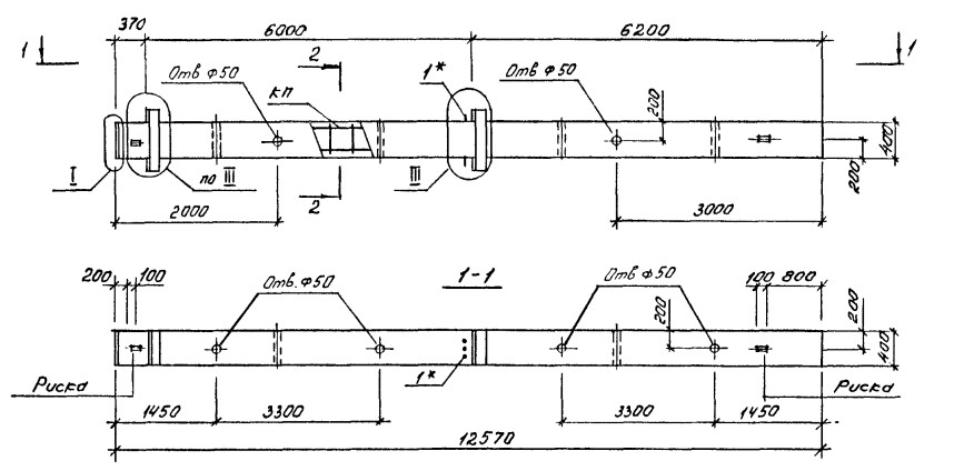 Колонна 2КБД 60-101 Серия 1.020.1-4