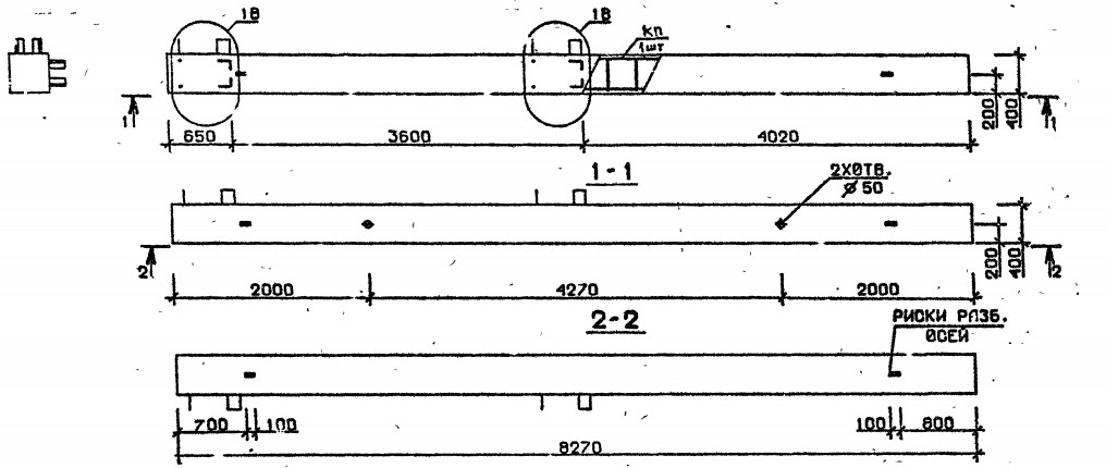 Колонна 5КБ 36.83-4 Серия 1.020.1-2с/89