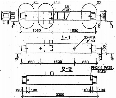 Колонна 5КС 33.33-13-н Серия 1.020.1-2с/89