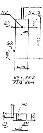 Колонна К2-2 Серия У 01-01