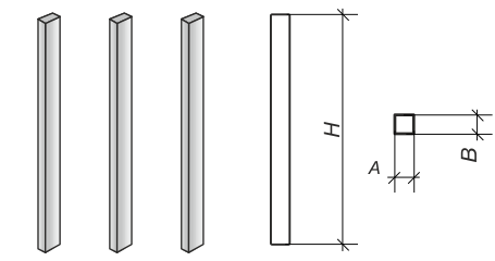 Столбик ограждения Серия 3.017-3