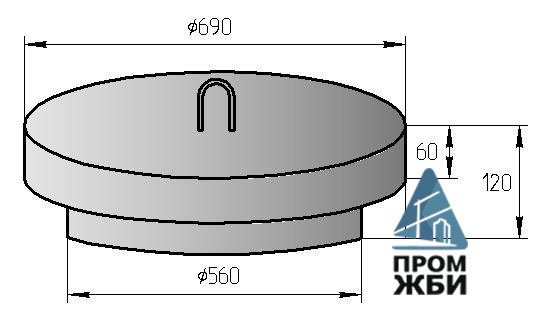 Крышка люка КЛ по чертежам