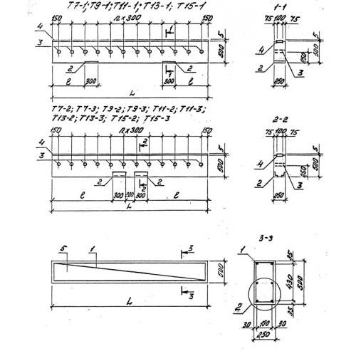 Траверс Т 11-3 Серия 3.015-1/82