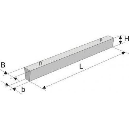 Приставка железобетонная ПР-0,8-3.0